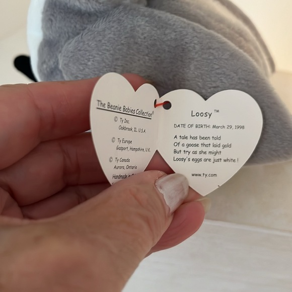 NWT LOOSY the Goose 1998 by Ty Beanie Babies - Picture 4 of 5